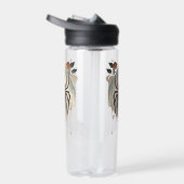 Creepy Gothic Spider voor Spiderweb Waterfles (Rechts)