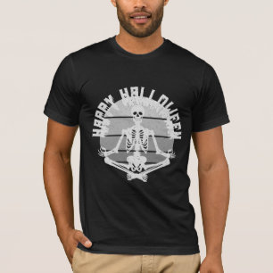 Creepy grappige halloween-klant, Happy Halloween T-shirt