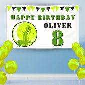 Creepy Green Slime Monster Kind Birthday Party Spandoek