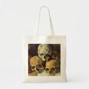 Creepy griezelige schedels Halloween Tote Bag