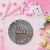 Creepy Grunge Undode Halloween Papieren Bordje (Feest)