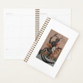 Creepy Gruss Vom Krampus Demon kerst Devil Kra Planner (Display)