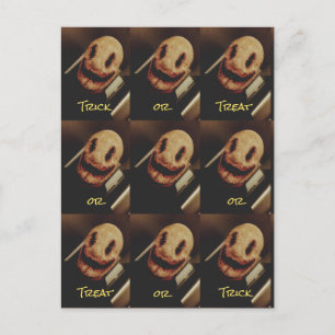 Creepy Guy Halloween Party-uitnodigingen Uitnodiging Briefkaart
