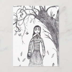 Creepy Halloween Briefkaart