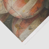 Creepy Halloween Clown Decoupage Tissuepapier (Detail)