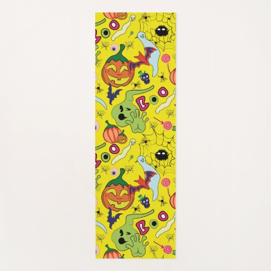 Creepy Halloween Essentials Yogamat (Voorkant)
