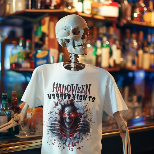 Creepy Halloween Horror Nights T-shirt