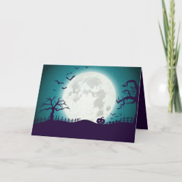 Creepy Halloween Kaart