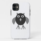 Creepy Halloween Owl iPhone Case (Achterkant)