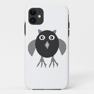 Creepy Halloween Owl iPhone Case