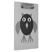 Creepy Halloween Owl-klembord Klembord (Rechts)