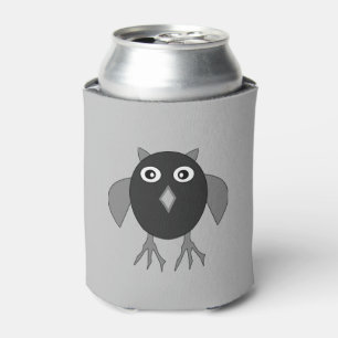 Creepy Halloween Owl Koelbox Blikjeskoeler