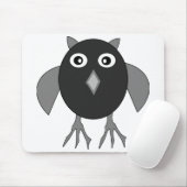 Creepy Halloween Owl Mousepad Muismat (Met muis)