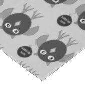 Creepy Halloween Party Owl Tablecloth Tafelkleed (Gekanteld)