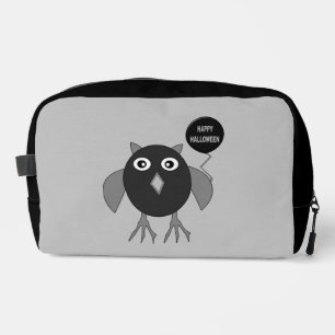 Creepy Halloween Party Owl Toilettasje