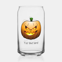 Creepy Halloween Pumpkin Face