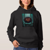 Creepy Halloween Spiked Fish Spooky Product Hoodie (Voorkant)