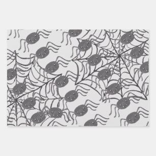 Creepy Halloween Thema Bats Pompoenen Geesten Inpakpapier Vel