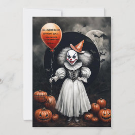 Creepy Halloween uitnodiging