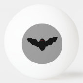 Creepy Halloween Vampier Bat Ping Pong Ball (Achterkant)