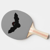 Creepy Halloween Vampier Bat Ping Pong Paddle Tafeltennisbatje (Zijkant)