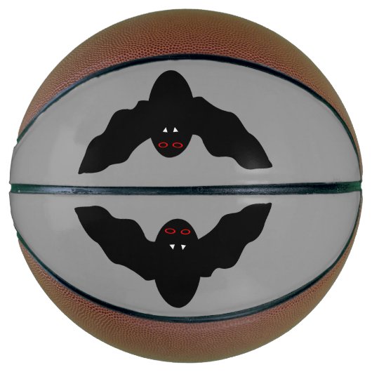 Creepy Halloween Vampire Basketballen (Voorkant)