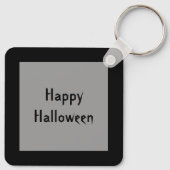 Creepy Halloween Vampire Bat Aangepast Sleutelhanger (Achterkant)