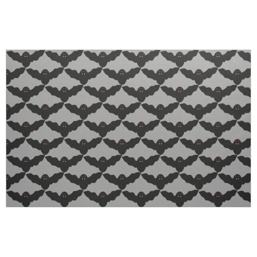 Creepy Halloween Vampire Bat Craft Fabric. Stof (Fat Quarter)