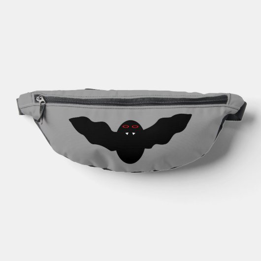 Creepy Halloween Vampire Bat Heuptasje (Liggend)