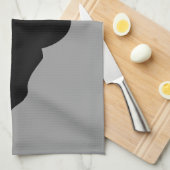 Creepy Halloween Vampire Bat Kitchen Towel Theedoek (Quarter Fold)