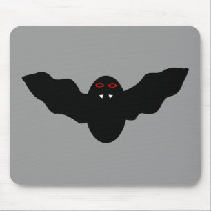 Creepy Halloween Vampire Bat Mousepad Muismat