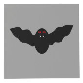 Creepy Halloween Vampire Bat Persoonlijk Kubus (Voorkant)