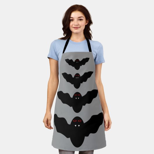 Creepy Halloween Vampire Bat Schort (Gedragen)