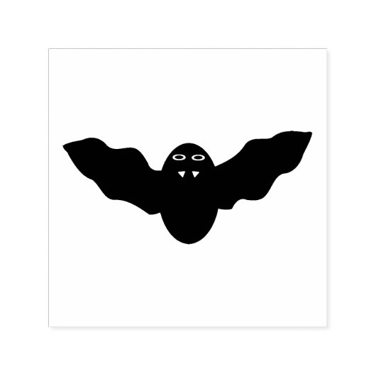 Creepy Halloween Vampire Bat Self Inking Stamp Zelfinktende Stempel (Design)