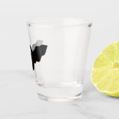 Creepy Halloween Vampire Bat Shot Glas (Rechts)