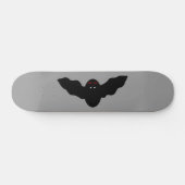 Creepy Halloween Vampire Bat Skateboard (Horizontaal)