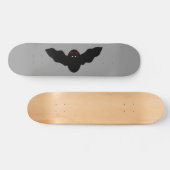 Creepy Halloween Vampire Bat Skateboard (Horizontaal)