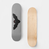 Creepy Halloween Vampire Bat Skateboard (Voorkant)