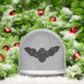 Creepy Halloween Vampire Bat Sneeuwbol (Kerstmis)