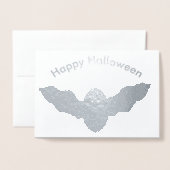 Creepy Halloween Vampire Folie Kaart (Voorkant met envelop)