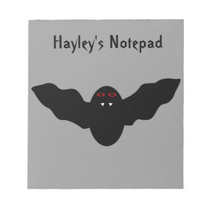 Creepy Halloween Vampire laptop Notitieblok