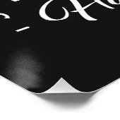 Creepy Happy Easter bunny skull gothic aesthetic Perfect Poster (Hoek)