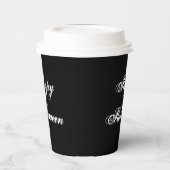 Creepy Happy Halloween Papieren beker (Links)