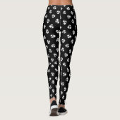 Creepy Haunted Doll Facks Leggings (Achterkant)