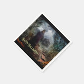 Creepy Haunted House en zijn Ghost Owner - Macabre Servet (Hoek)