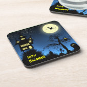 Creepy Haunted House Halloween Decorative Onderzetter (Linkerzijde)