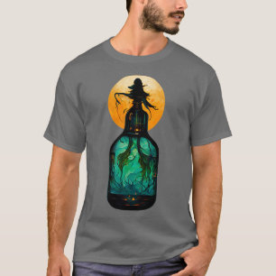 Creepy heks wiccan char moon t-shirt