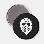 Creepy Hockey Mask Producten Magneet (Voorkant / Achterkant)