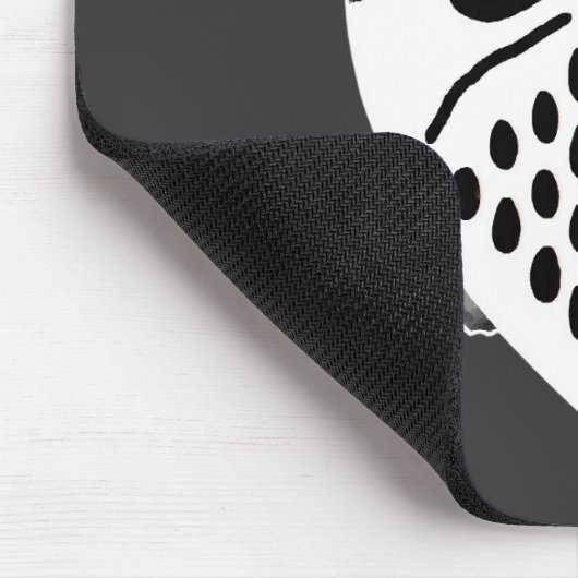 Creepy Hockey Mask Producten Muismat (Hoek)