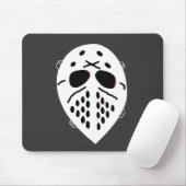 Creepy Hockey Mask Producten Muismat (Met muis)